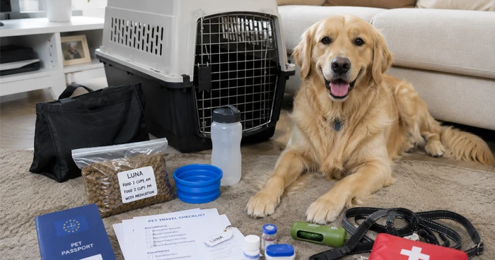 Complete Pet Travel Checklist for UAE Pet Parents